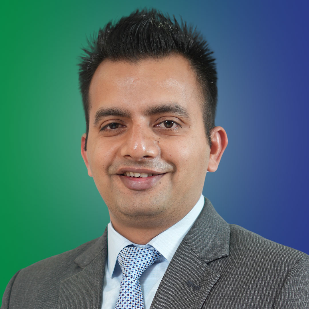 Management team, photo of Mr. Ashok Subedi