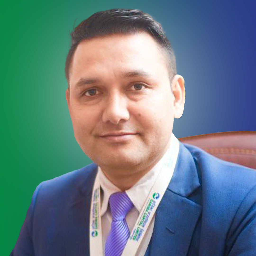 Management team, photo of Mr. Tulsi Prasad Acharya